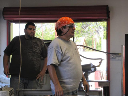 Gerardo Munoz and assistant