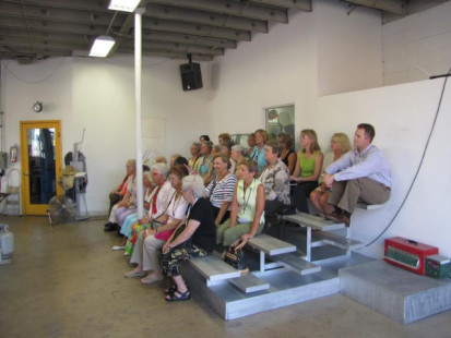 TARPA girls watch intently