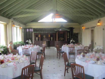 Luncehon at the Guenther House Roof top Garden